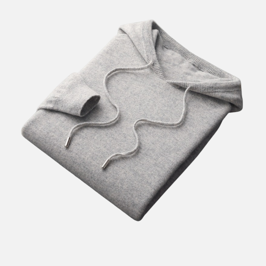Men’s Cashmere Hoodie – Luxury Knitwear – House of Velari