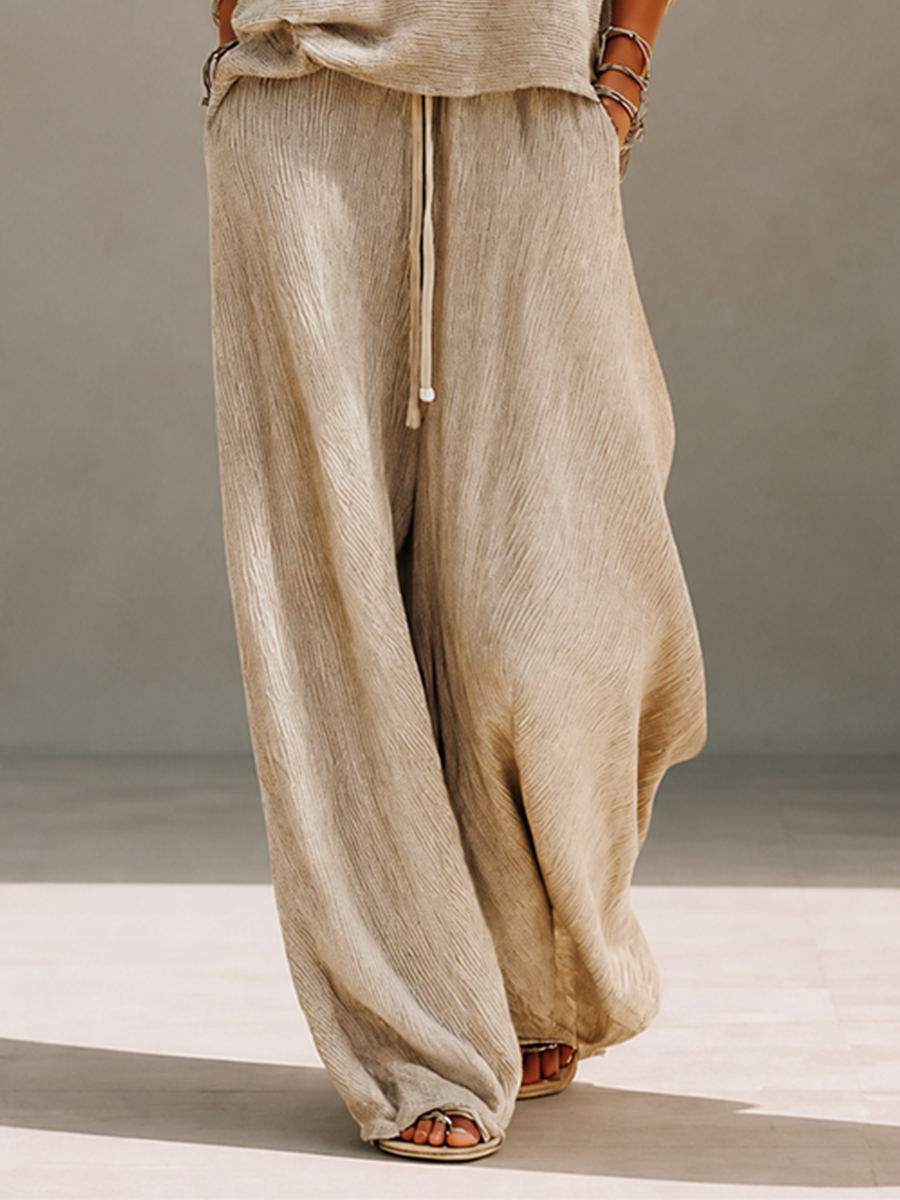 Women's Knit Long Sleeve Drawstring Set – House of Velari