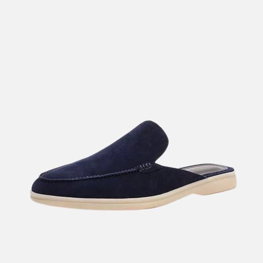 Men's Suede Mules – Old Money Slip-On Sandals – House of Velari