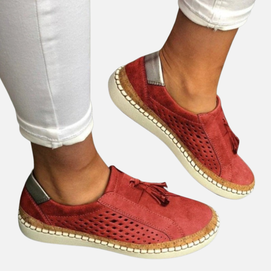 Women's Tassel Whipstitch Slip-On Loafers – House of Velari