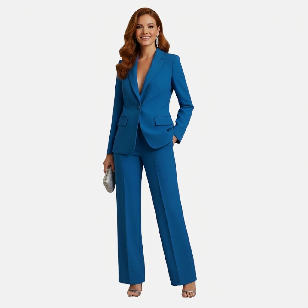 Women’s Elegant Tailored Two-Piece Suit Set – House of Velari