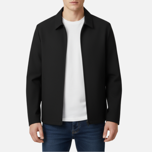 Men's Zip Up Casual Bomber Jacket – House of Velari