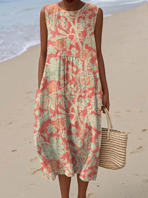Women's Floral Midi Dress – House of Velari