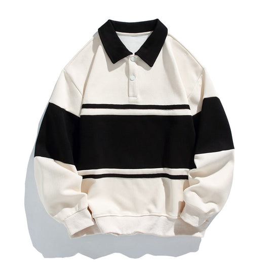 Men's Cotton Sweatshirt Striped – House of Velari