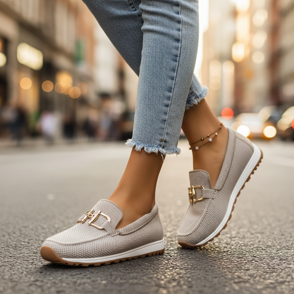 Women's Perforated Slip-On Loafers – House of Velari