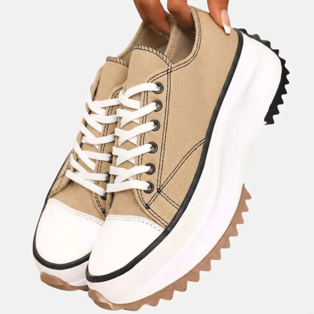 Women's Platform Canvas Sneakers – House of Velari