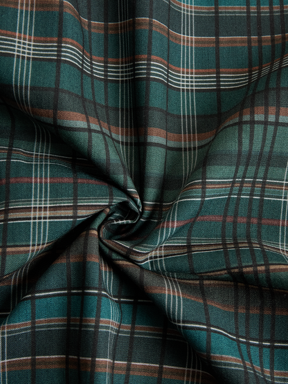 Women's Lapel Plaid Maxi Dress – House of Velari