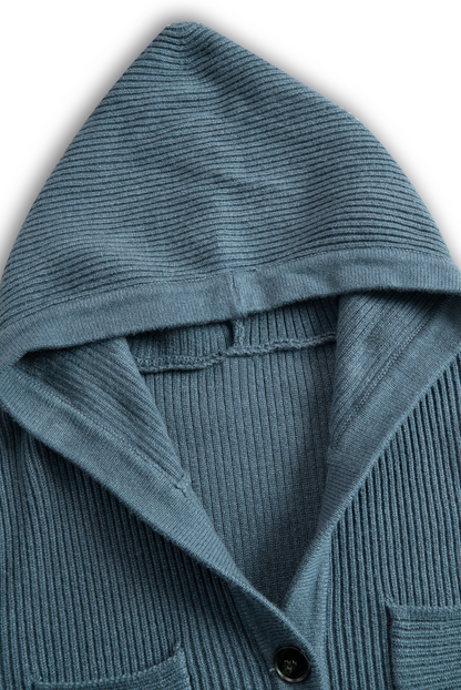 Women's Knit Hooded Slim Fit Maxi Dress – House of Velari