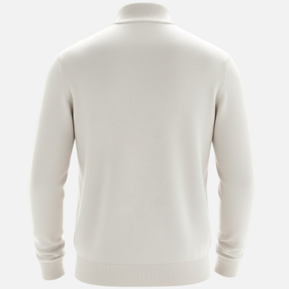 Men’s Half-Zip Sweater – Classic Knit Half-Zipper – House of Velari