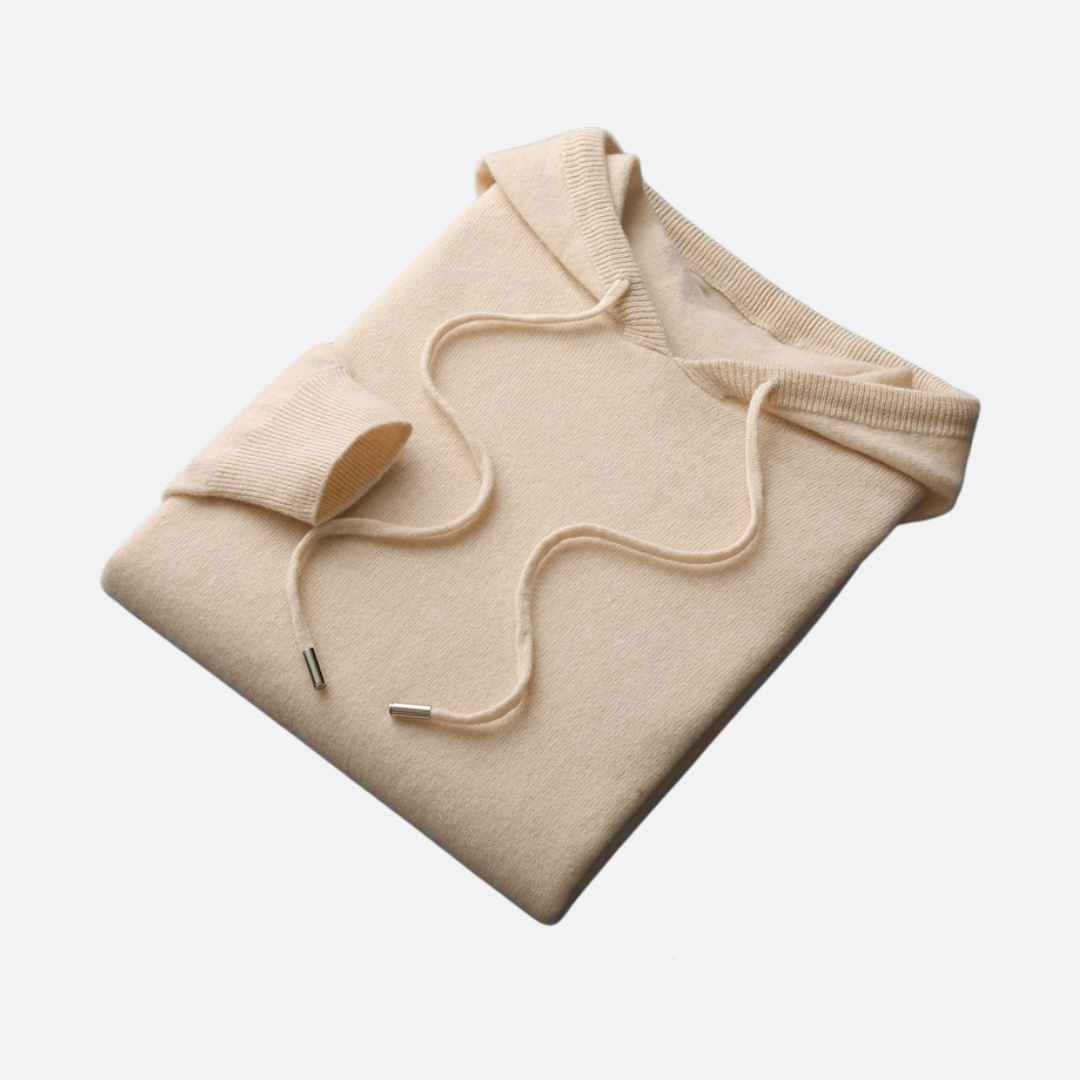 Men’s Cashmere Hoodie – Luxury Knitwear – House of Velari