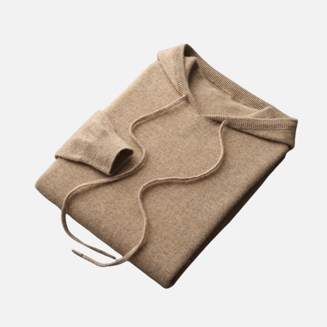 Men’s Cashmere Hoodie – Luxury Knitwear – House of Velari