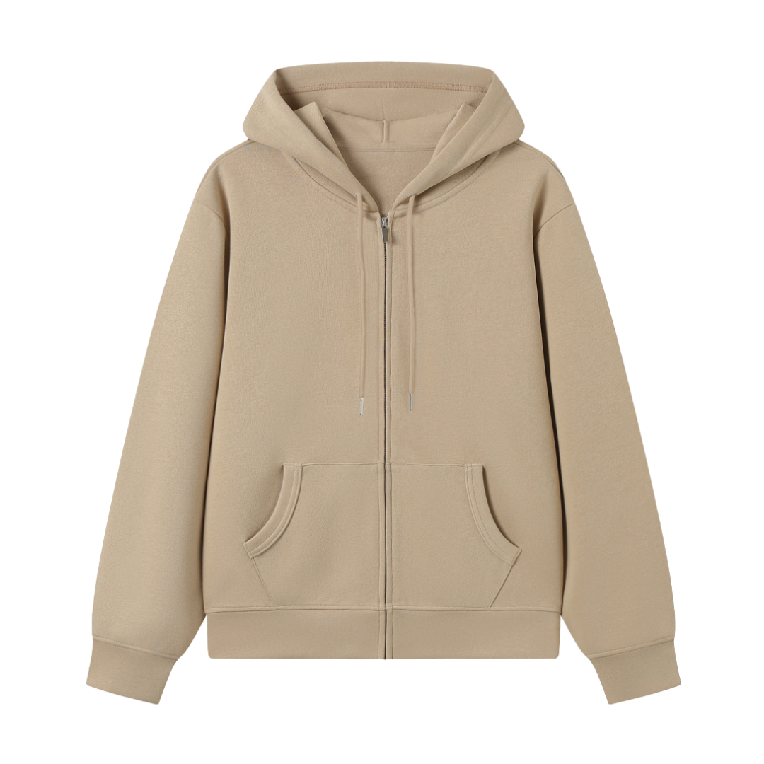 Men’s Cashmere Zip-Up Hoodie – Soft & Warm Cardigan – House of Velari