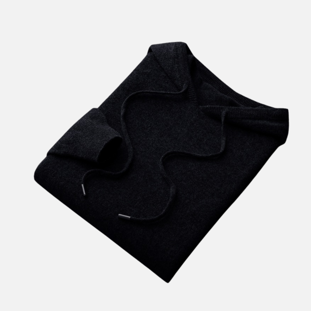 Men’s Cashmere Hoodie – Luxury Knitwear – House of Velari