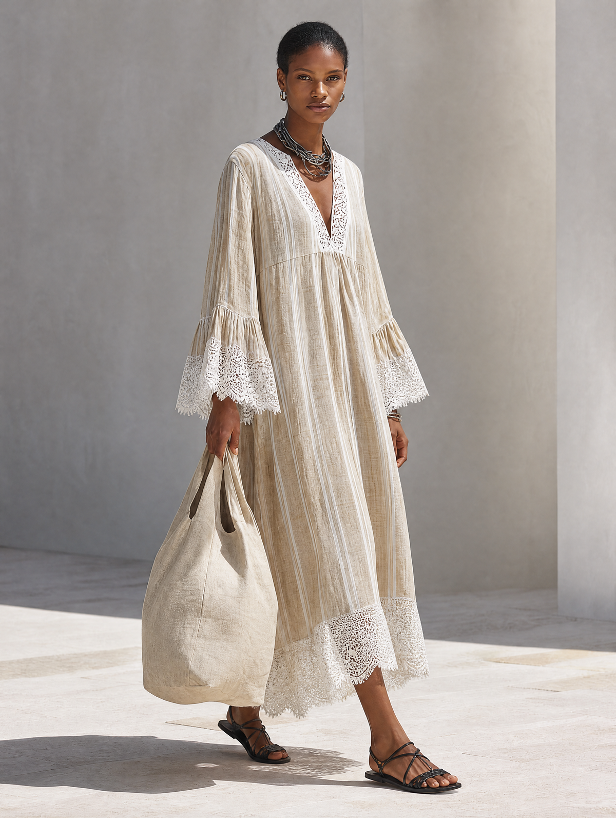 Women's White Lace Maxi Dress – House of Velari