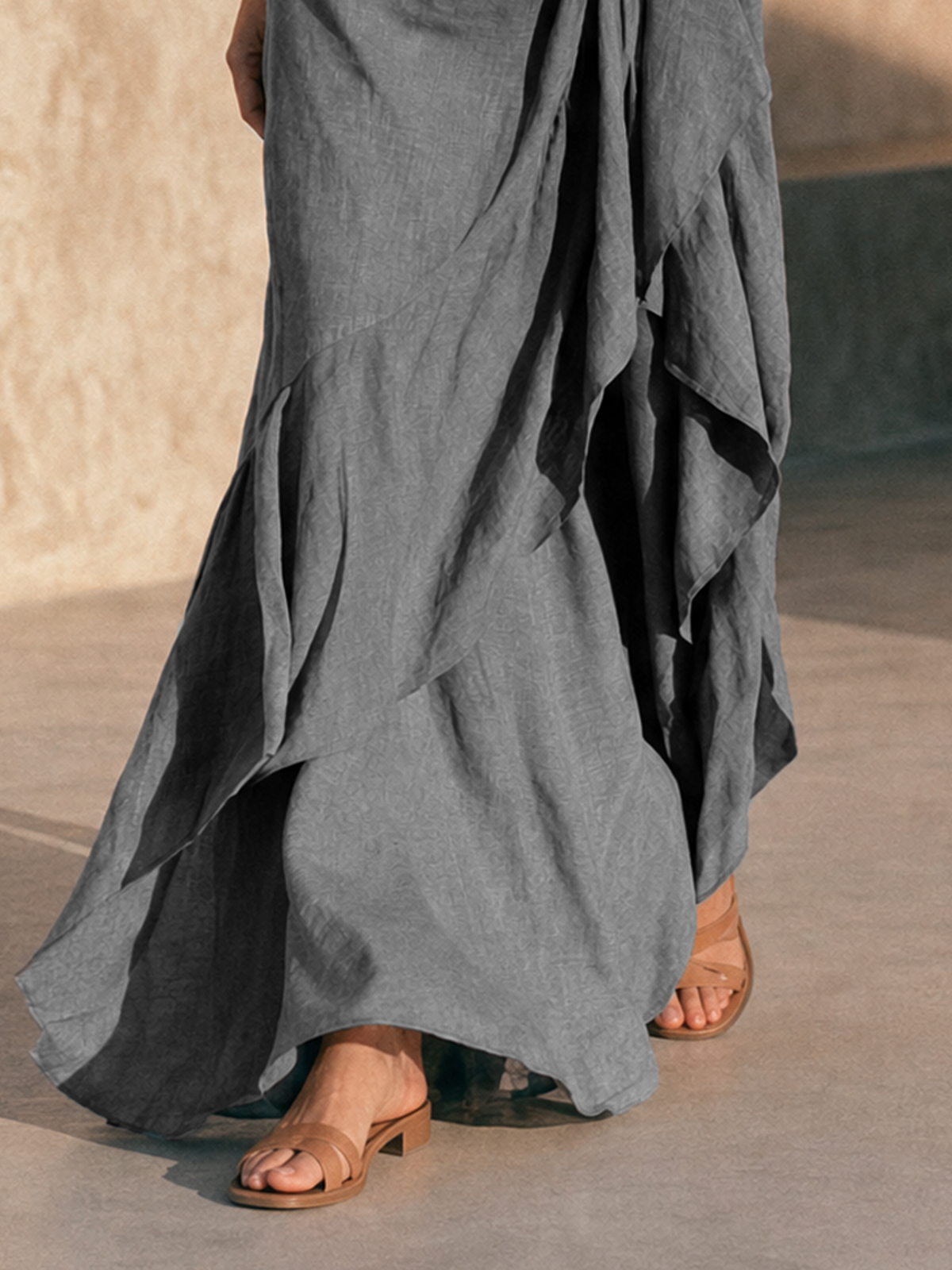 Women's Off Shoulder Ruffled Maxi Dress – House of Velari