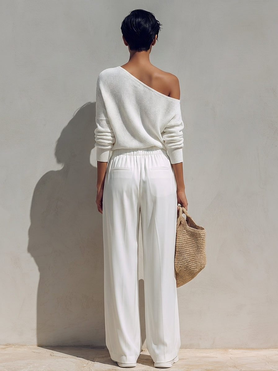 Women's Knit Asymmetric Set – House of Velari
