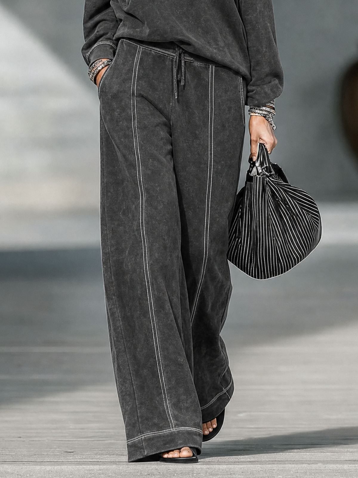Women's Vintage Faded One Trouser Set – House of Velari