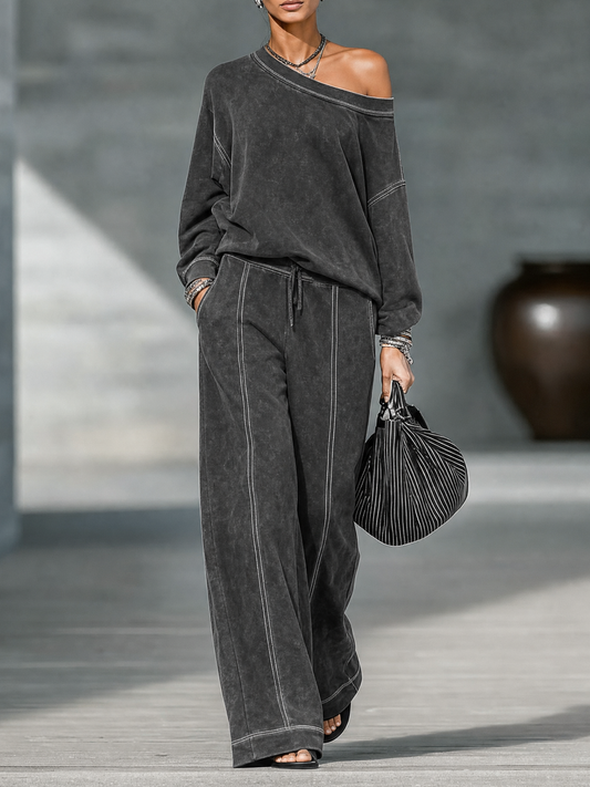 Women's Vintage Faded One Trouser Set – House of Velari