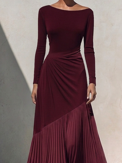 Women's Knit Off Shoulder Maxi Dress – House of Velari