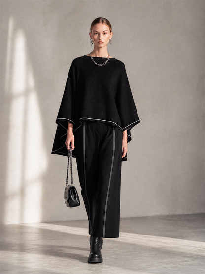 Women's Contrast Piping Boat Set – House of Velari