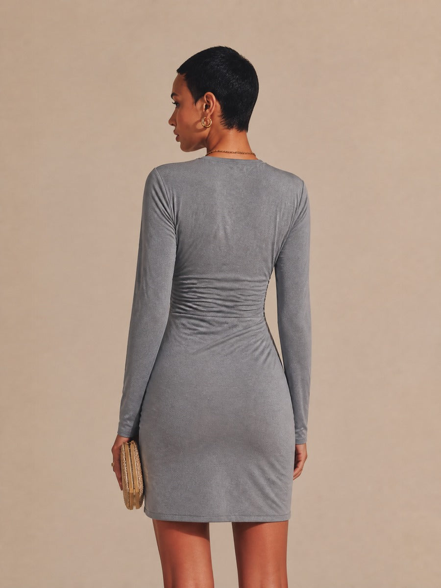 Women's Pleated Hollow Out Mini Dress – House of Velari
