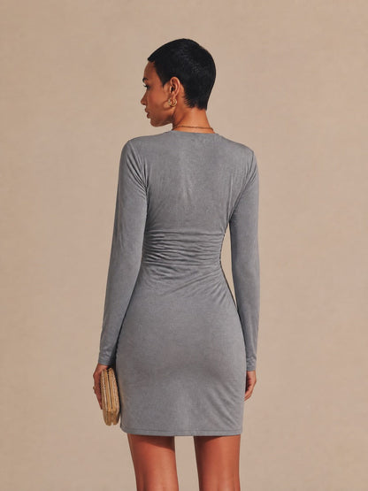Women's Pleated Hollow Out Mini Dress – House of Velari
