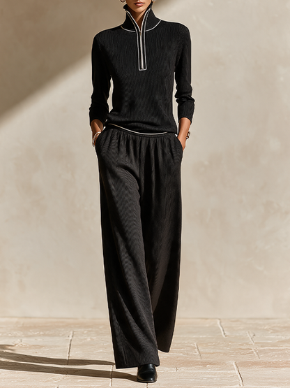 Women's Knit Half Zip Set – House of Velari
