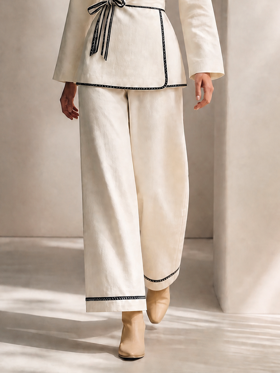 Women's Wrap Belted Two-Piece Set – House of Velari