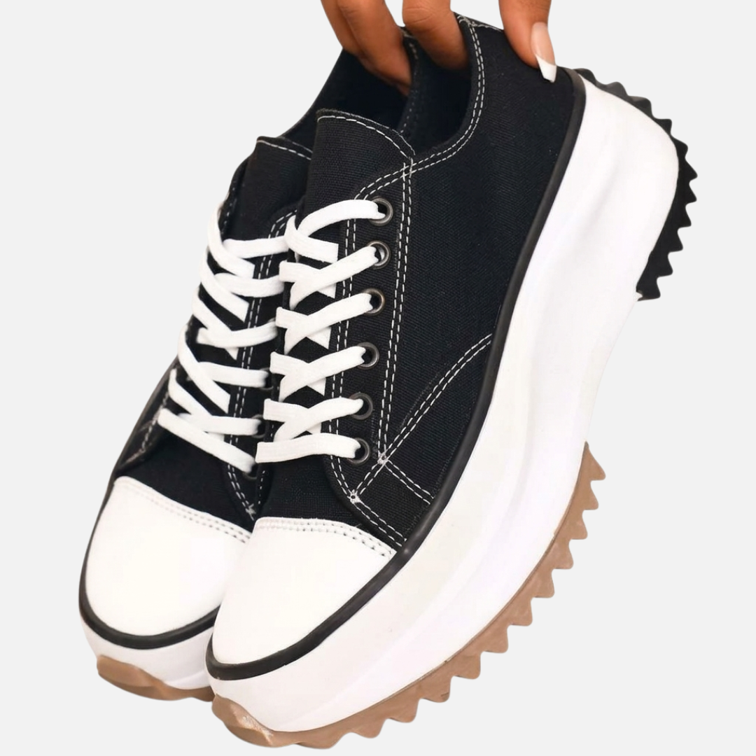 Women's Platform Canvas Sneakers – House of Velari