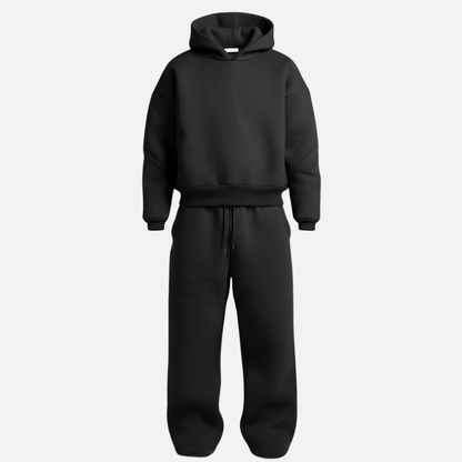 Men's Oversized Fleece Tracksuit – Hoodie & Sweatpants – House of Velari