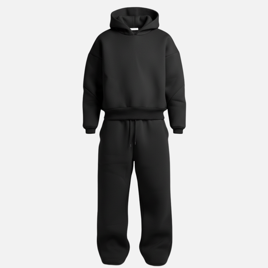 Men's Oversized Fleece Tracksuit – Hoodie & Sweatpants – House of Velari