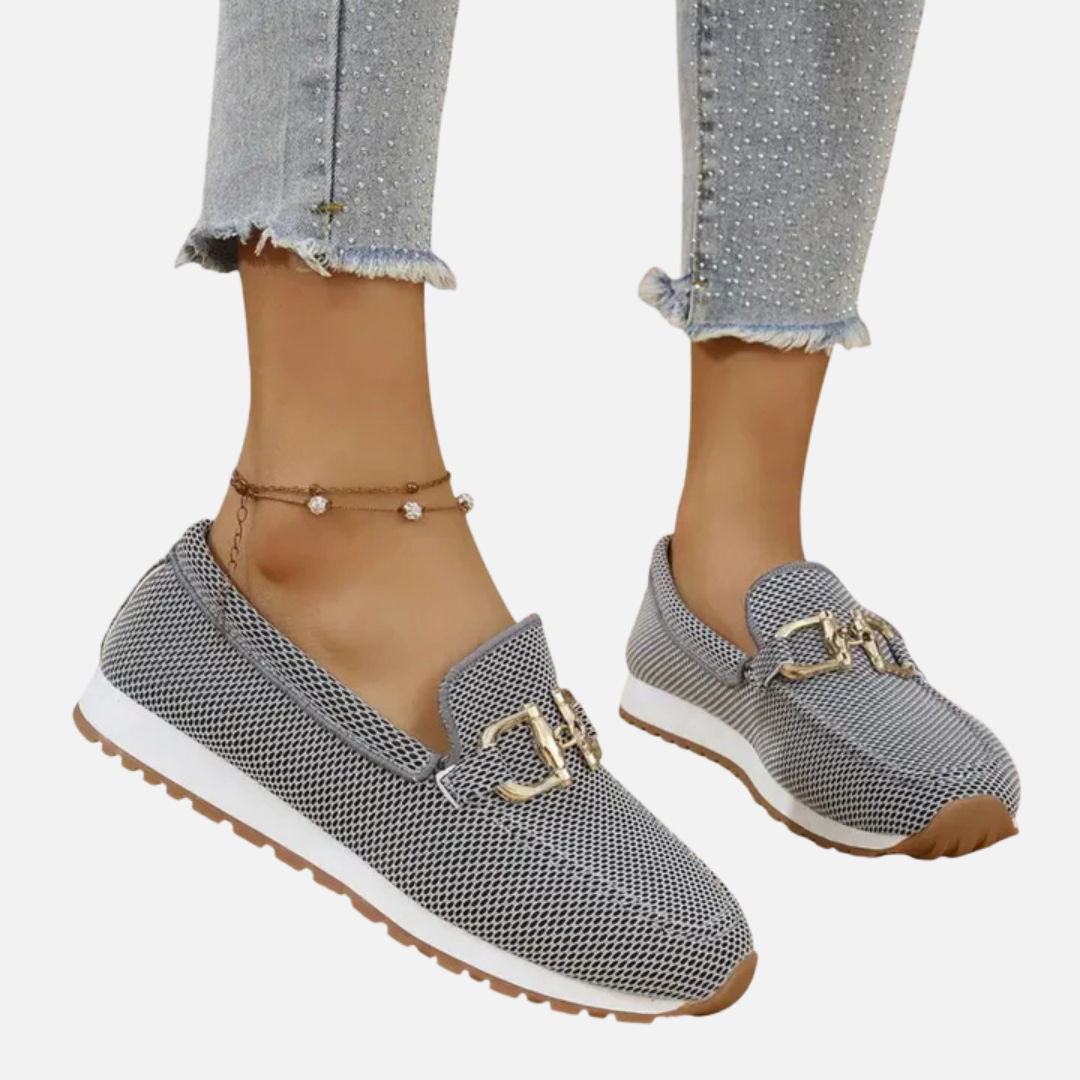 Women's Mesh Buckle Loafers – House of Velari