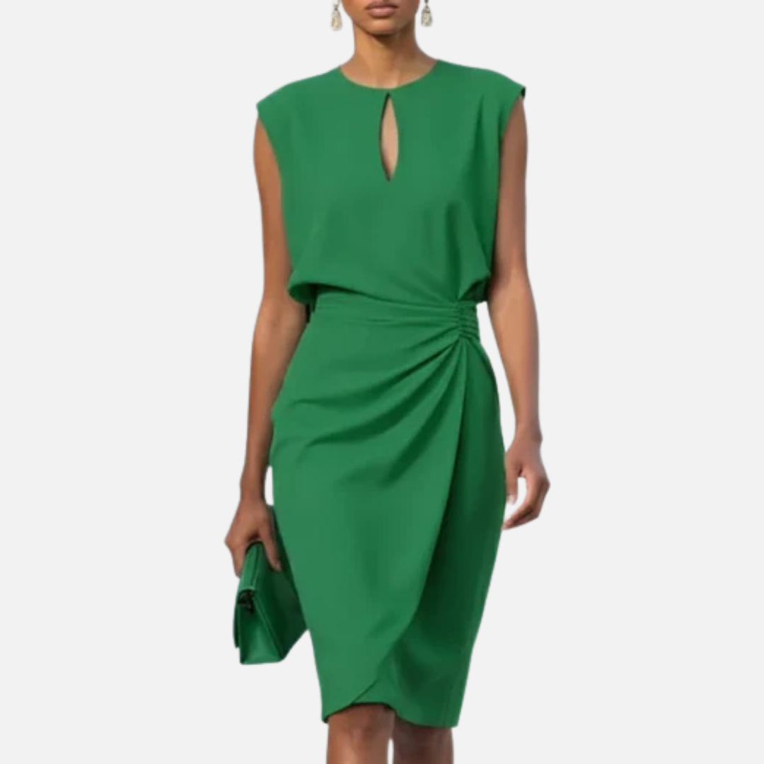 Women's Elegant Tailored Midi Dress – House of Velari