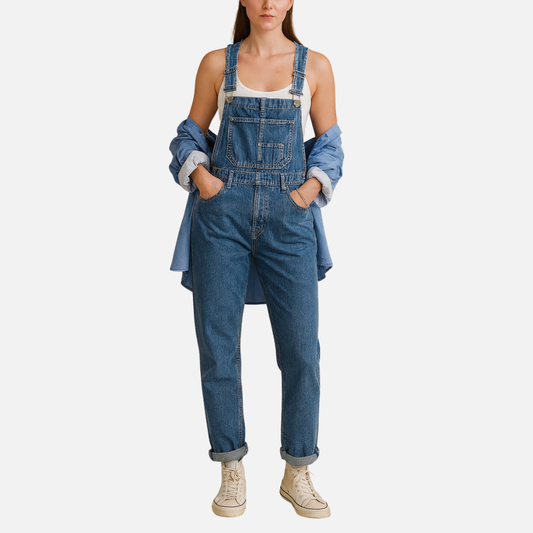 Women's Denim Trendy Jumpsuit