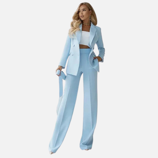 Women's Three-Piece Blazer Trouser Suit Set – House of Velari