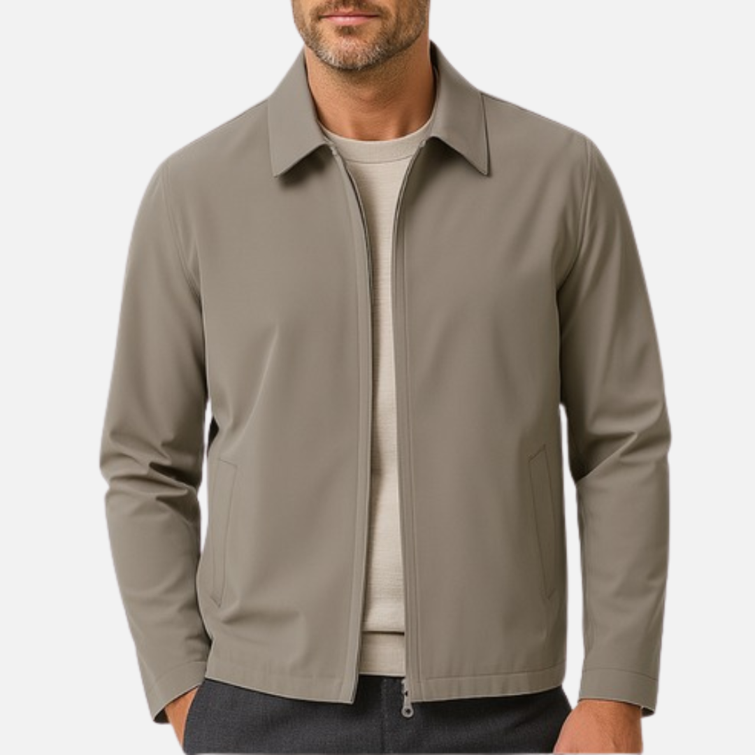 Men's Zip Up Casual Bomber Jacket – House of Velari