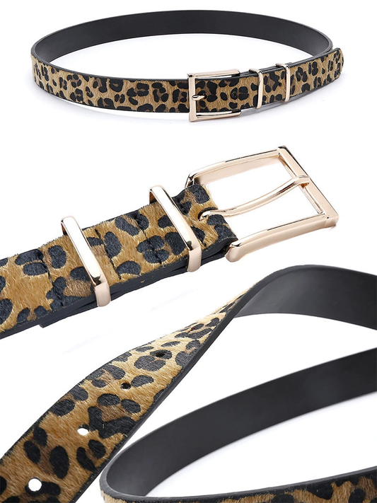 Women's Leopard Print Belt – House of Velari