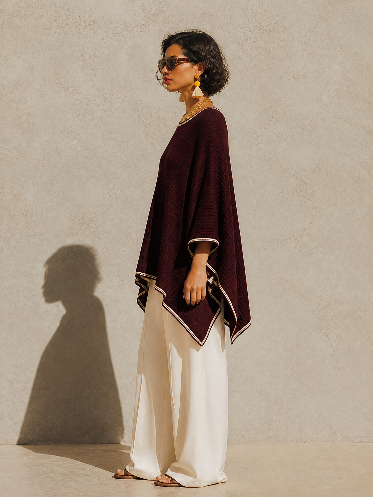 Women's Burgundy Knit Dress – House of Velari