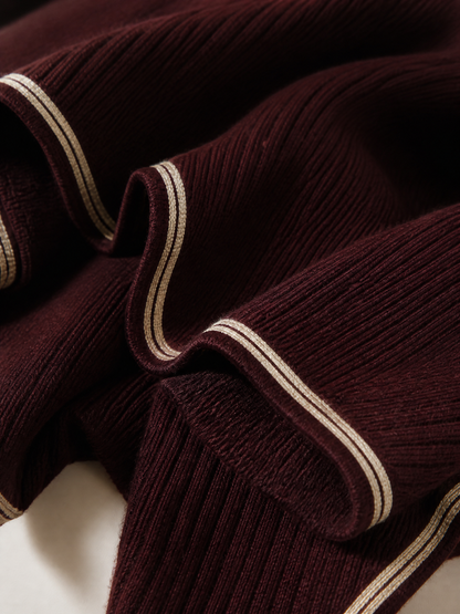 Women's Burgundy Knit Dress – House of Velari