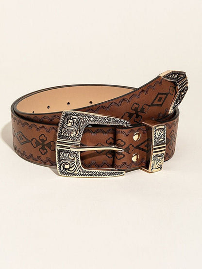 Women's Western Patterned Belt – House of Velari