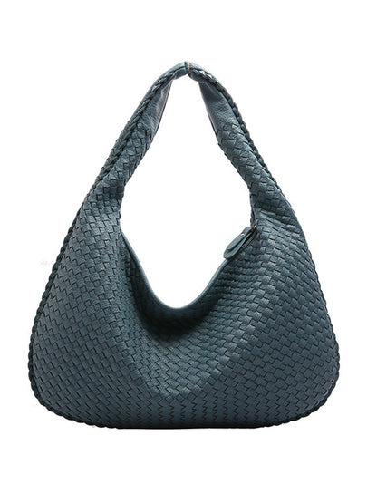 Women's Leather Woven Bag – House of Velari