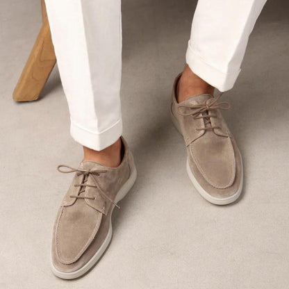 Men's Suede Loafers With Laces – House of Velari