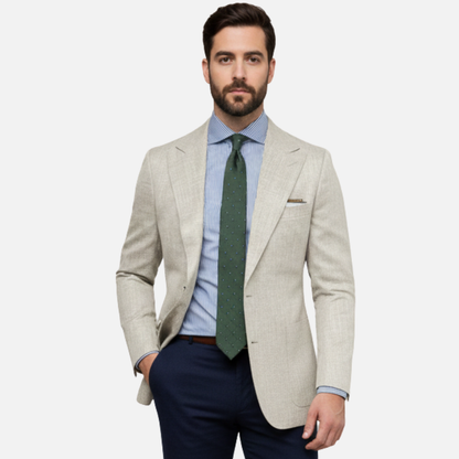 Men’s Tailored Lapel Casual Blazer – House of Velari