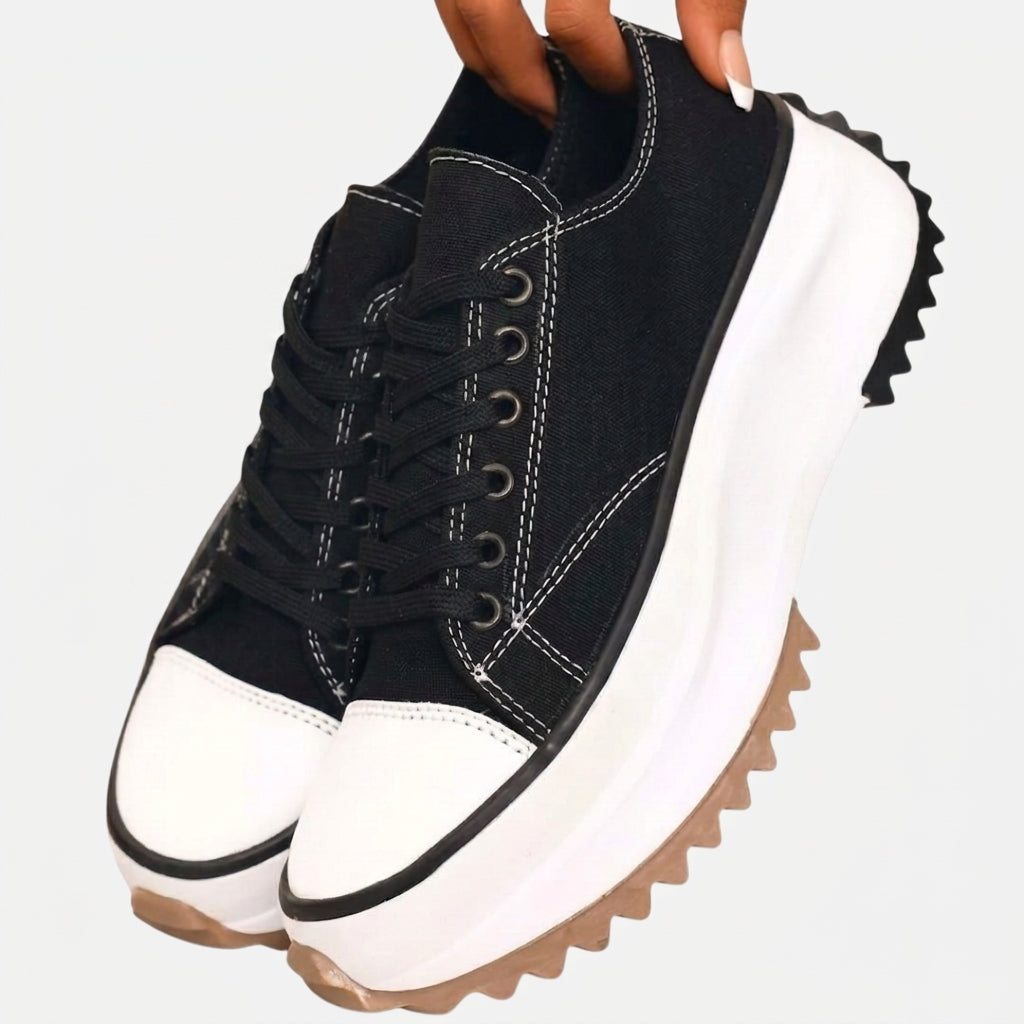 Women's Platform Canvas Sneakers – House of Velari