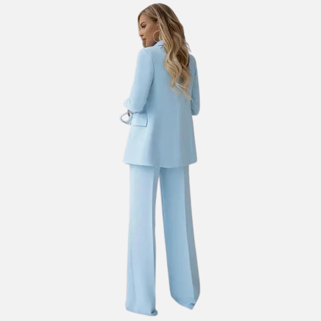 Women's Three-Piece Blazer Trouser Suit Set – House of Velari