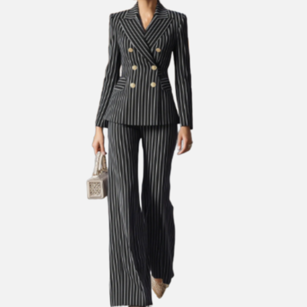 Women's Pinstripe Suit Set – House of Velari