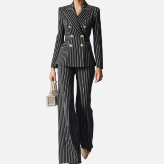 Women's Pinstripe Suit Set – House of Velari