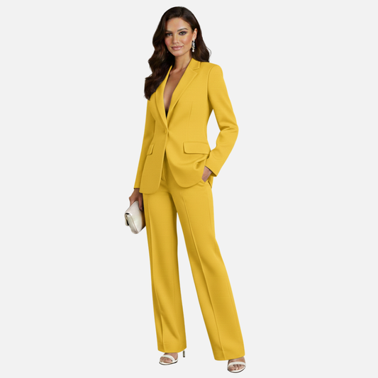 Women’s Elegant Tailored Two-Piece Suit Set – House of Velari