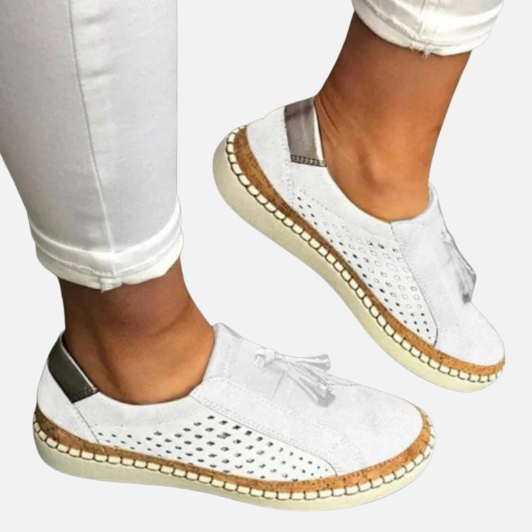 Women's Tassel Whipstitch Slip-On Loafers – House of Velari