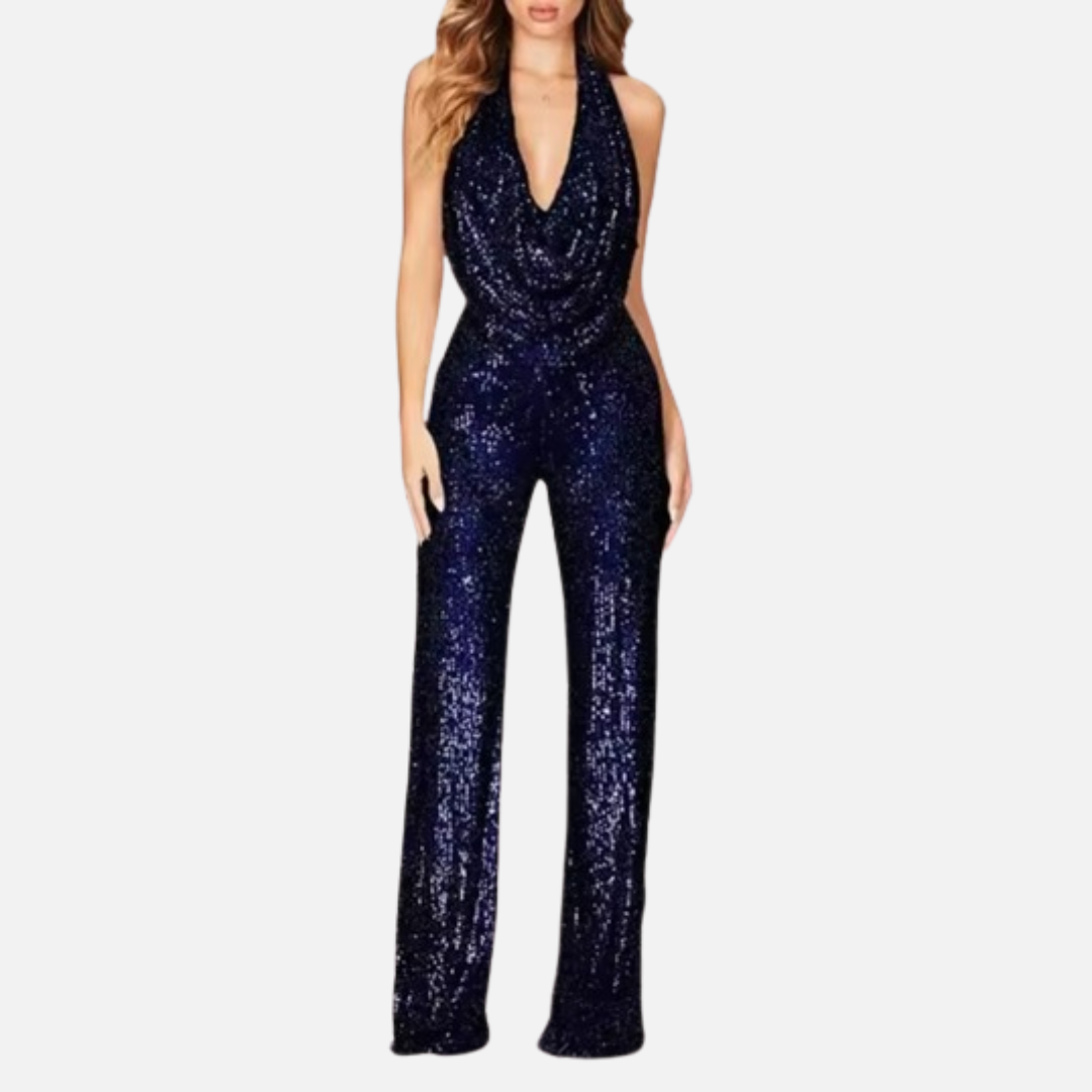 Women’s Sequin Party Jumpsuit – House of Velari